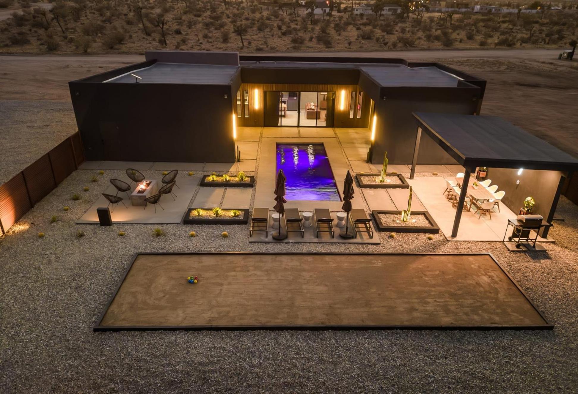 Black C House Joshua Tree Bagian luar foto